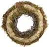 Mooskranz Deko Kranz Grün Mauskraut Natur Ø30cm Herbst Produktbild-Vorschau 3