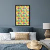MuchoWow® MuchoWow® Gerahmtes Poster Blumen - Farben - Produktbild-Vorschau 4