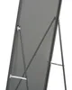 BELIANI Stojace zrkadlo čierne hliníkový rám 50 x 156 cm Náhľad obrázku produktu 6