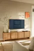 XXL TV Lowboard Fernsehtisch YASUMI (195 cm) – Eiche Carmel Produktbild-Vorschau 2