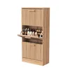 INONEFT Schuhschrank mit Schuhkipper, Rattan Schuhkommode, Produktbild-Vorschau 8