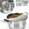 com-four® 2x Abgießhilfe für Kochtöpfe - Topfsieb Produktbild-Vorschau 4