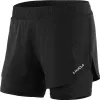 Lixada Damen 2-in-1-Laufshorts Schnelltrocknende, Produktbild-Vorschau 2