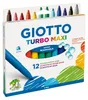 Giotto F076400, Extradick, 12 Farben, Gemischte Farben, Produktbild-Vorschau 1
