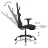 Gaming-Stuhl mit Massage & Fußstütze Schwarz und Creme Produktbild-Vorschau 11