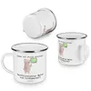 Mr. & Mrs. Panda Tasse Emaille Nachhilfelehrer Mathe Produktbild-Vorschau 4