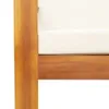 6-tlg. Garten-Sofagarnitur mit Kissen Massivholz Akazie Produktbild-Vorschau 8