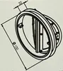 Sportello antiodore a doppia anta PZKD 100 mm Anteprima dell’immagine prodotto 7