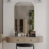 AX LIVING Coiffeuse Halay chene Cremona 2 tiroirs avec Voir les images du produit 6