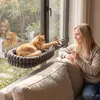 Fudajo Fenster Katzenhängematte 30 x 60 cm dunkelgrau, Produktbild-Vorschau 8