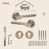 DOMINO Türgriff Drückergarnitur PZ-Profilzylinder Set | Produktbild-Vorschau 9