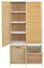 Armoire de salle de bain en bambou HWC-N83, Voir les images du produit 16