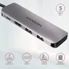 Axagon HMC-5 USB 3.2 Gen 1 hub, 2x USB-A, HDMI, SD/microSD, Produktbild-Vorschau 6