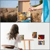 Belle Vous 24 Stk Leinwand zum Bemalen Set - 15 x 20 cm - Produktbild-Vorschau 6
