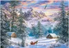 CASTORLAND puzzle Vianoce v horách 1000 dielikov Náhľad obrázku produktu 1