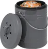 bremermann Seau à compost 5 litres gris avec filtre à Voir les images du produit 1