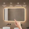doporro Miroir de Salle de Bains Lumineux 70x50cm Glace Voir les images du produit 2