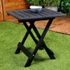 ProGarden Campingtisch Kunststoff grau 45x43x50cm Outdoor Produktbild-Vorschau 7