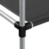 vidaXL Waschmaschinenregal Schwarz 87x55x90,5 cm Eisen Produktbild-Vorschau 6