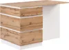 Kücheninsel mit 6 Schubladen & 4 Ablagefächern aus MDF - Produktbild-Vorschau 6