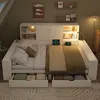 Rozkładana sofa Flieks – drewniane łóżko 140 x 200 cm z Podgląd zdjęcia produktu 2