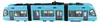 Tram Moderno Blu Design Ostrava 47 Cm Anteprima dell’immagine prodotto 7