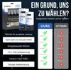 Marketing image comparing product features with competitors. Produktbild-Vorschau