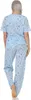 Damen Pyjama zweiteiliger Schlafanzug Pyjama-Set,  Produktbild-Vorschau 4
