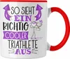 Trendation - Triathlete Tasse Geschenk So Sieht Ein RIchtig Produktbild-Vorschau 1