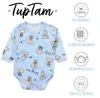 TupTam Baby Langarm Wickelbody Mädchen Body Jungen im 5er Produktbild-Vorschau 2