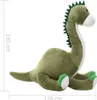 vidaXL Dino Kuscheltier Brontosaurus Plüsch Grün Produktbild-Vorschau 5
