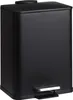 Mulleimer/treteimer - schwarz - Eisen - 20 Liter - 33 x 21 Produktbild-Vorschau 1