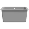 The Living Store Granitspüle Einzelbecken Grau Produktbild-Vorschau 5