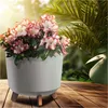 Vaso da fiori Gracia rotondo ⌀29,8 cm bianco Anteprima dell’immagine prodotto 15