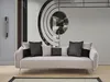 Sofa 3 Sitzer Couch Moderne Luxus Polster Wohnzimmer Textil Produktbild-Vorschau 1