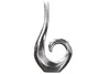 riess-ambiente Moderne Vase WAVE 47cm silber Aluminium Produktbild-Vorschau 6