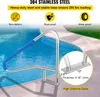 Pool Haltegriff Edelstahl 139,7x81,2 cm Schwimmbad-Handlauf Produktbild-Vorschau 4