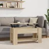 vidaXL Table basse en chêne Sonoma 101x49x52 cm Bois Voir les images du produit 2