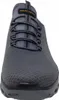 A close-up, front-facing view of a gray Skechers slip-on shoe. Produktbild-Vorschau