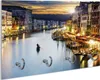 Wallario Schlüsselbrett aus Glas, Motiv: Canal Grande in Produktbild-Vorschau 1