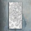 Dekor Leinwand Uhr Wandbilder 30x60 Gemälde Edelsteine Produktbild-Vorschau 2