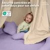 Coussin décoratif étoile lilas sans volants, sans Voir les images du produit 3