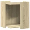 vidaXL Zásobník na odpadky Sonoma dub 42x42x51 cm Materiál Náhled obrázku produktu 1