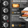 Stillstern Mini Forno Ventilato 35L 1600W con Girarrosto – Anteprima dell’immagine prodotto 7