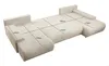 Moebelfest Credo Ecksofa U-Form, CORD-Stoff mit Produktbild-Vorschau 3