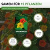 Kapuzinerkresse Rankende Mischung Samen - Tropaeolum majus Produktbild-Vorschau 3