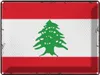 vianmo Blechschild 30x40 cm Libanon Retro Lebanon Flagge Produktbild-Vorschau 1