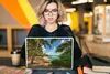 MuchoWow® Laptop Aufkleber Sticker Cover Blick auf das Meer Produktbild-Vorschau 5