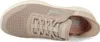 A top-down view of a beige Skechers women's slip-in shoe. Anteprima dell’immagine prodotto