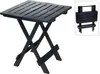 Bambelaa! Campingtisch schwarz Kunststoff Balkon Garten Produktbild-Vorschau 5